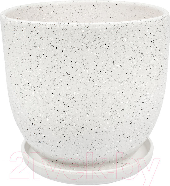 Изображение товара Вазон Вещицы Терраццо BH-93-3 (белый)