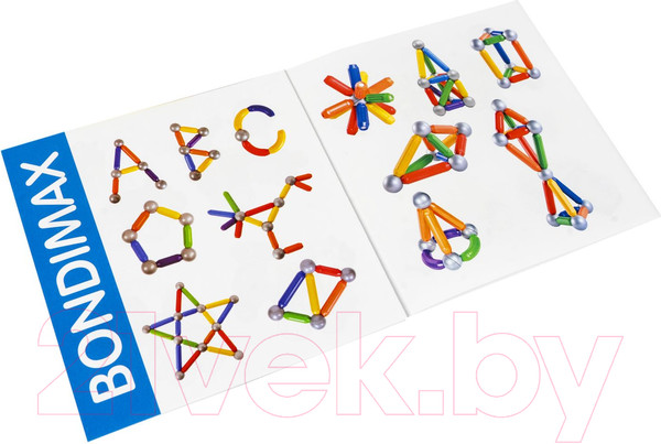 Изображение товара Конструктор магнитный Bondibon Bondimax / ВВ6042