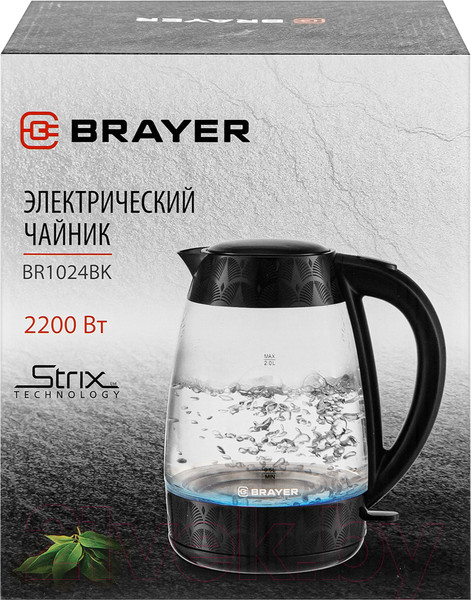 Изображение товара Электрочайник Brayer BR1024BK