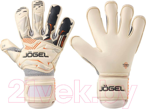 Изображение товара Перчатки вратарские Jogel Magnum UL4 Roll-Hybrid (р-р 9.5, белый)