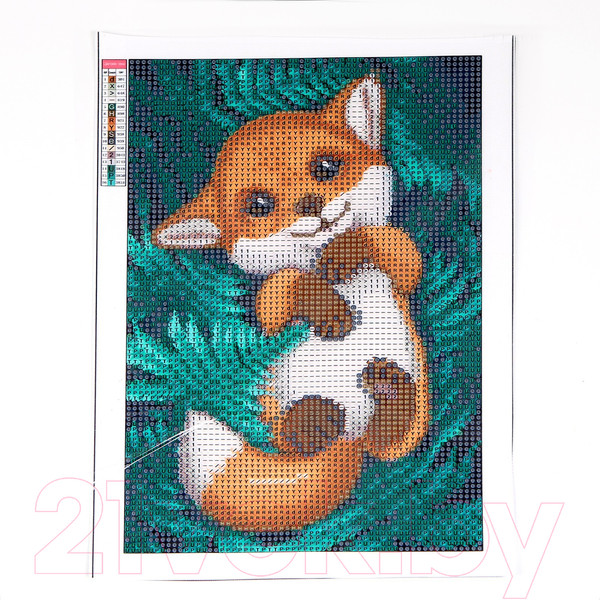 Изображение товара Набор алмазной вышивки Школа талантов Лисенок / 9493031