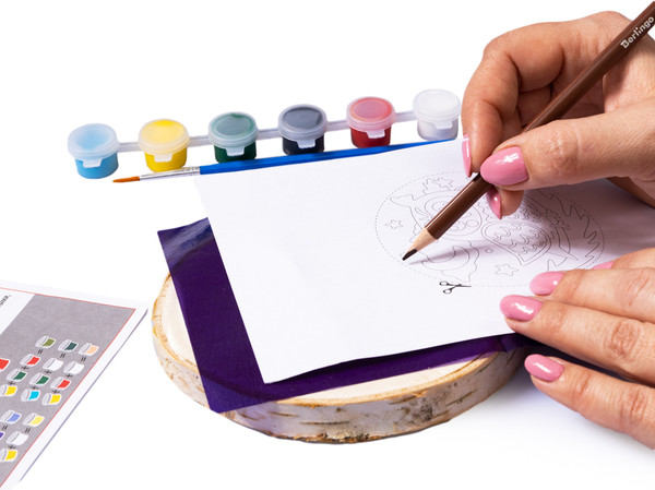 Изображение товара Набор для творчества Десятое королевство Роспись по дереву на спилах. Сова / 04799