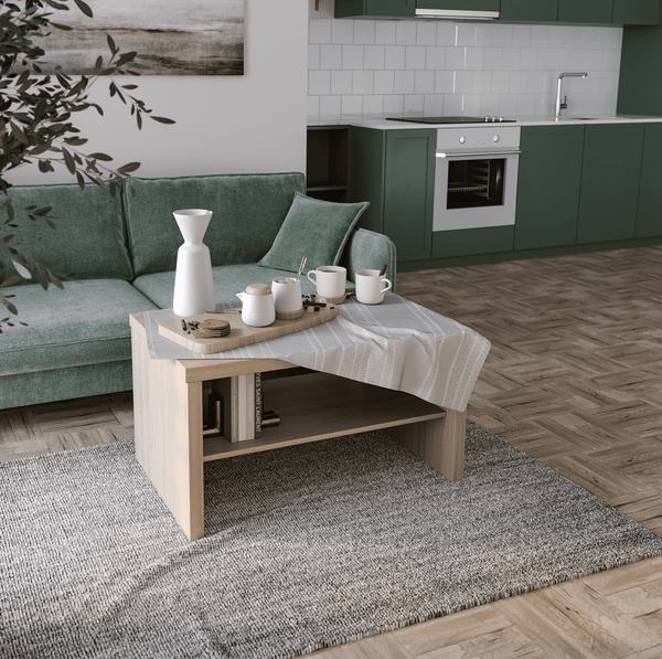 Изображение товара Журнальный столик Mio Tesoro Энкель 82S (дуб беленый)