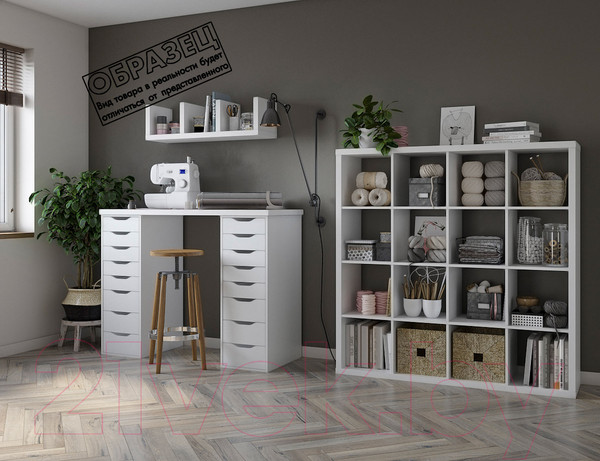 Изображение товара Полка Mio Tesoro Фора 100E (дуб беленый)