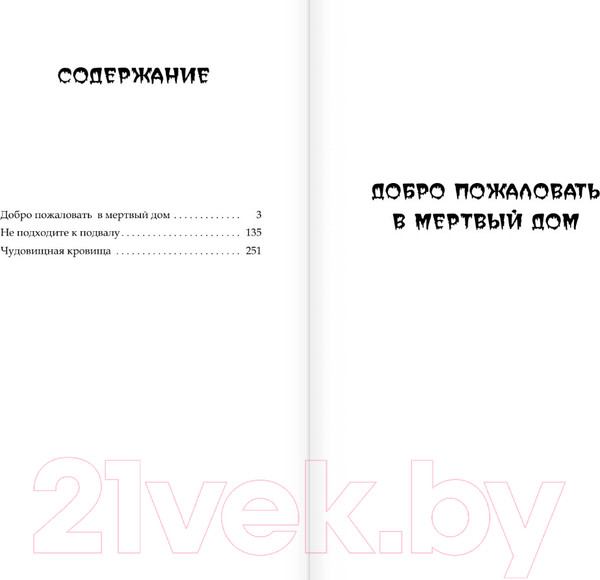 Изображение товара Книга АСТ Добро пожаловать в чудовищный подвал (Стайн Р.Л.)