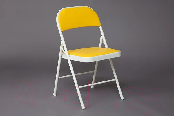 Изображение товара Стул Tetchair Folder (желтый/белый)