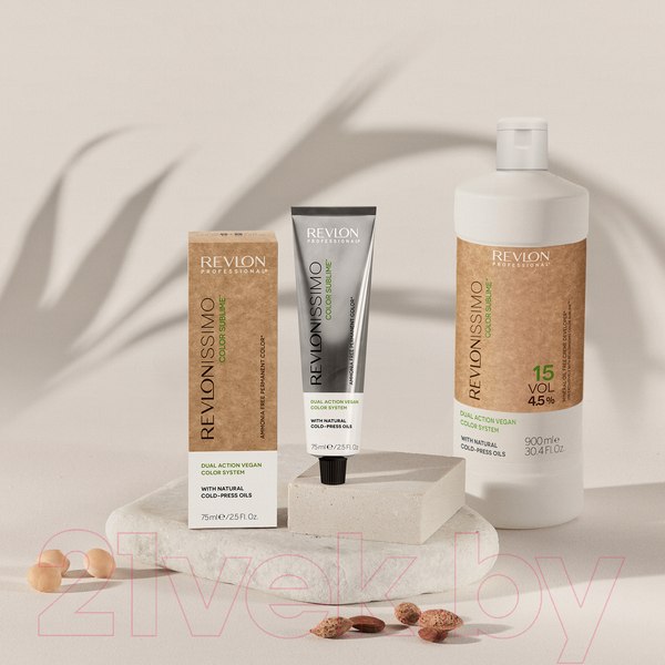 Изображение товара Крем-краска для волос Revlon Professional Revlonissimo Color Sublime Vegan тон 7.41 (75мл)