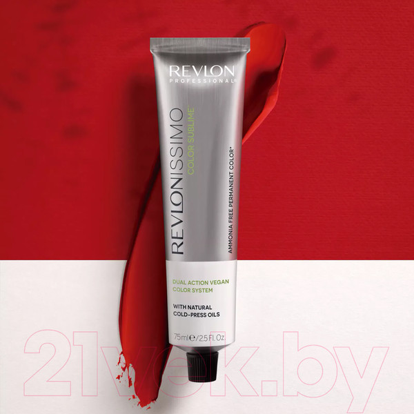 Изображение товара Крем-краска для волос Revlon Professional Revlonissimo Color Sublime Vegan тон 7.41 (75мл)