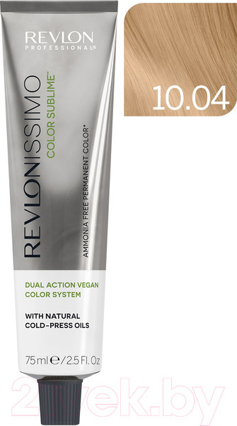 Изображение товара Крем-краска для волос Revlon Professional Revlonissimo Color Sublime Vegan тон 10.04 (75мл)