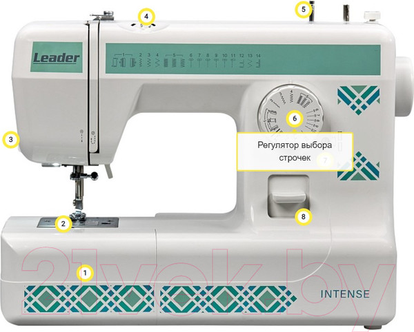 Изображение товара Швейная машина Leader Intense
