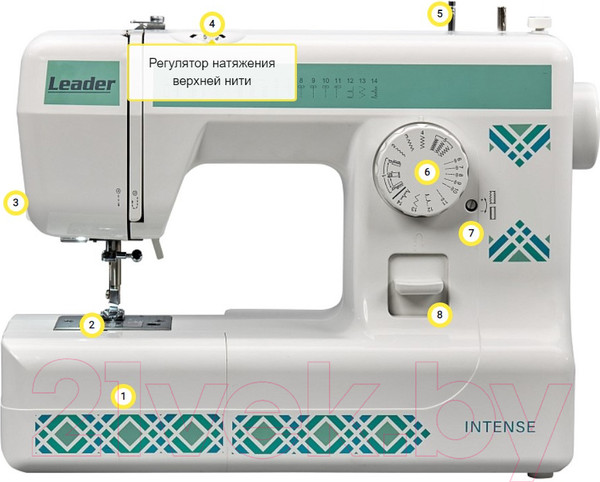 Изображение товара Швейная машина Leader Intense