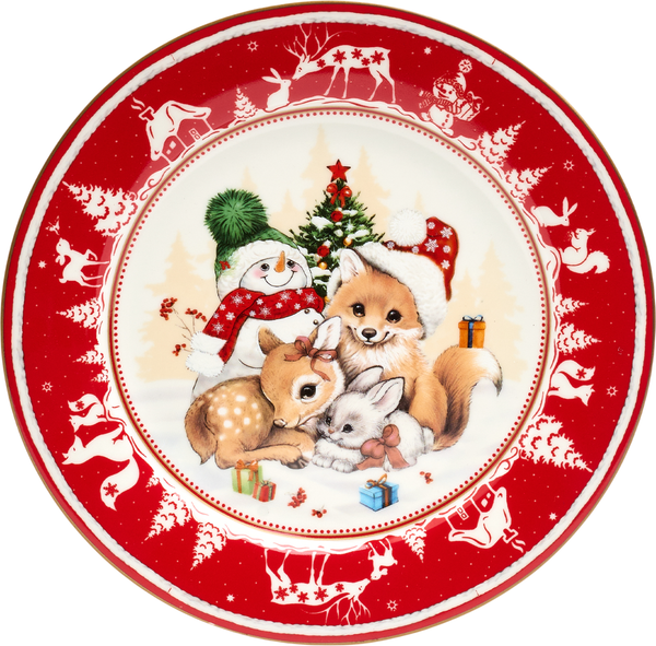 Изображение товара Тарелка закусочная (десертная) Lefard Елка 85-1880