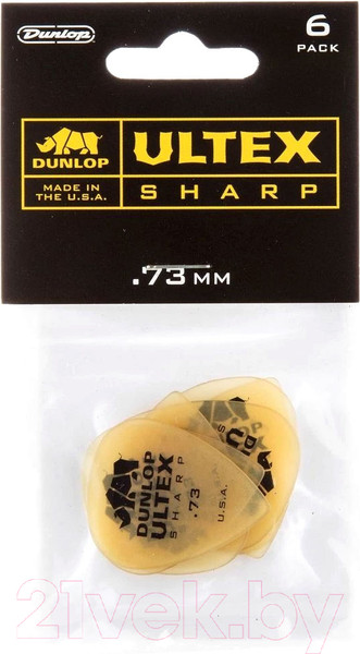 Изображение товара Набор медиаторов Dunlop Manufacturing 433P.73 Ultex Sharp .73