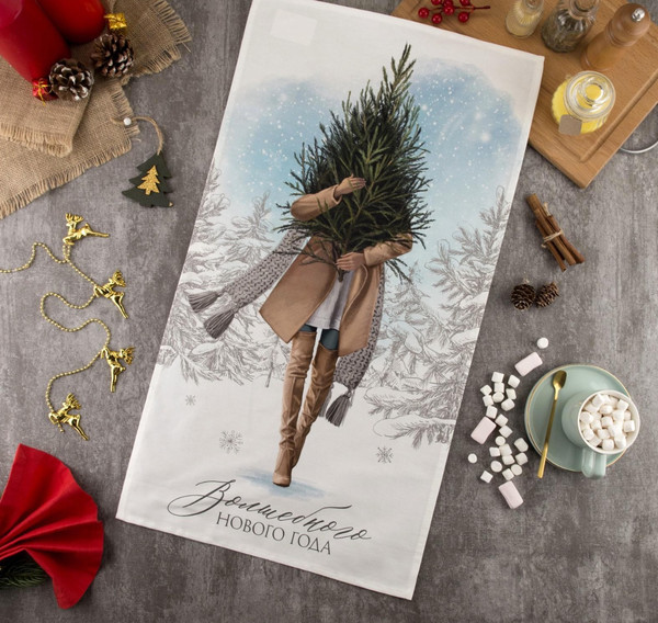 Изображение товара Полотенце Этель Волшебного Нового Года / 5135266