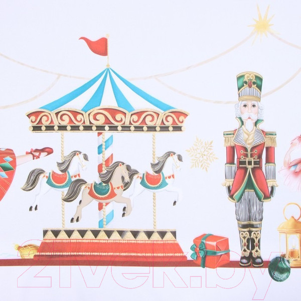 Изображение товара Комплект штор Этель Щелкунчик / 9933895 (145x180, 2шт, с подхватами)