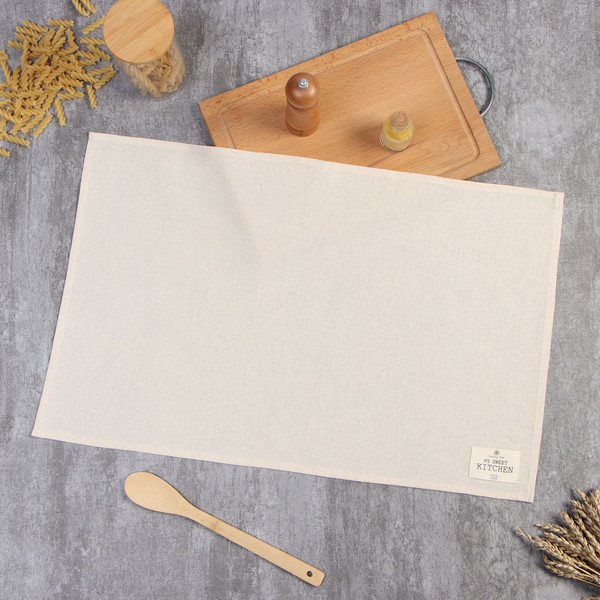 Изображение товара Полотенце Этель Eco / 9631137 (молочный)