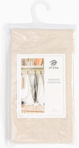 Изображение товара Полотенце Этель Eco / 9631137 (молочный)