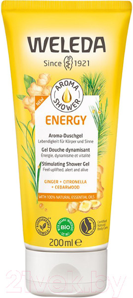 Изображение товара Гель для душа Weleda Energy (200мл)