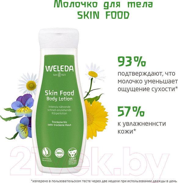 Изображение товара Молочко для тела Weleda Skin Food (200мл)