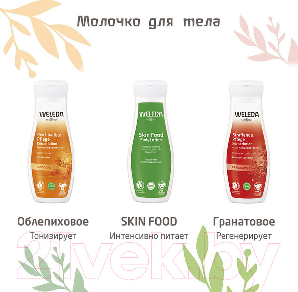 Изображение товара Молочко для тела Weleda Skin Food (200мл)