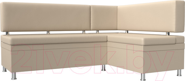 Изображение товара Уголок кухонный мягкий Лига Диванов Стайл правый / 114526 (экокожа бежевый)