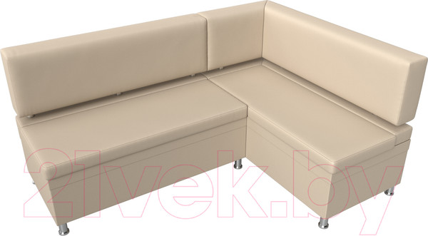 Изображение товара Уголок кухонный мягкий Лига Диванов Стайл правый / 114526 (экокожа бежевый)