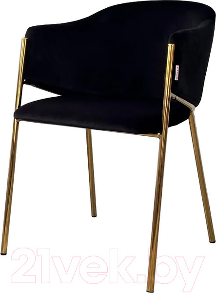 Изображение товара Стул M-City Dill / 629M05377 (Momo-47 черный/золотой)