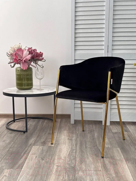 Изображение товара Стул M-City Dill / 629M05377 (Momo-47 черный/золотой)