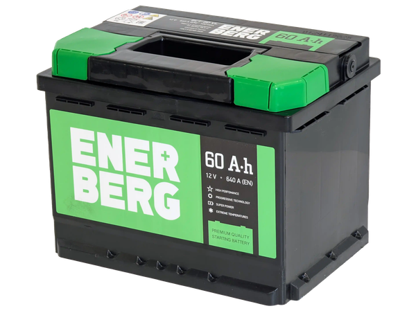 Изображение товара Автомобильный аккумулятор Enerberg 6СТ-60VL 640A L (60 А/ч)