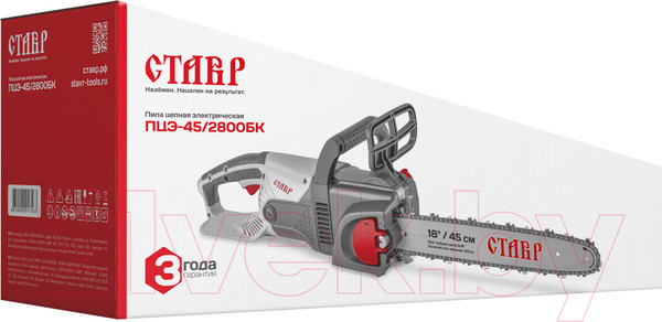 Изображение товара Электропила цепная Ставр ПЦЭ-45/2800БК