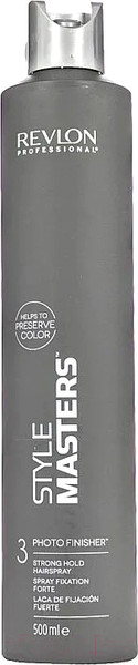 Изображение товара Лак для укладки волос Revlon Professional Style Masters Photo Finisher Hairspray 3 сильной фиксации (500мл)