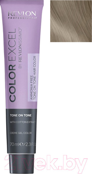 Изображение товара Крем-краска для волос Revlon Professional Color Excel 7.1 (70мл, блондин гавана)