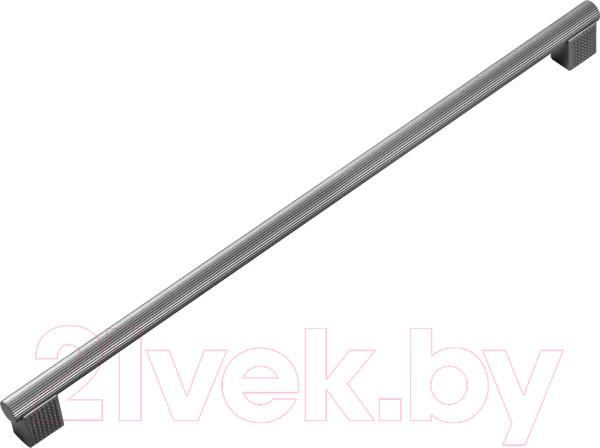 Изображение товара Ручка для мебели Cebi A1240 Striped PC27 (480мм, антрацит полимер)
