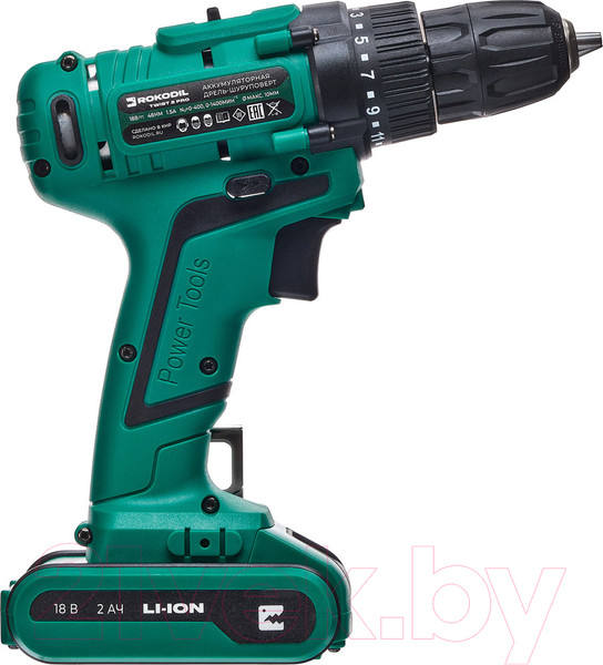 Изображение товара Аккумуляторная дрель-шуруповерт Rokodil Twist 2 Pro