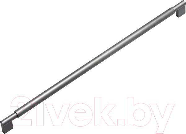 Изображение товара Ручка для мебели Cebi A1243 Smooth PC27 (480мм, антрацит полимер)
