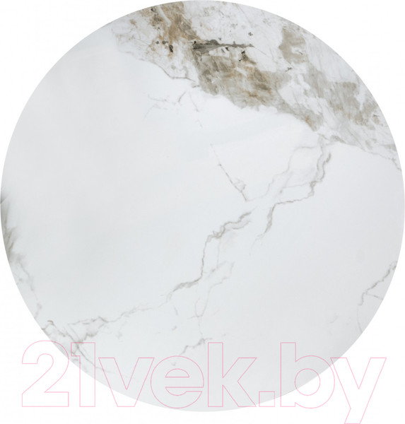 Изображение товара Журнальный столик Halmar Genesis (белый мрамор/ореховый/золотой)