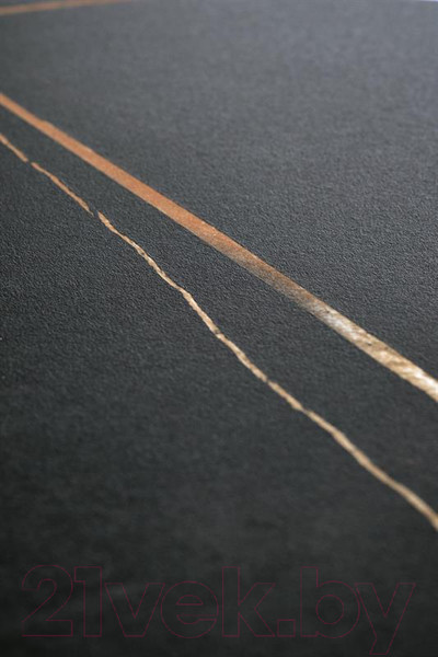 Изображение товара Журнальный столик Halmar Scalita (черный мрамор/черный/золотой)