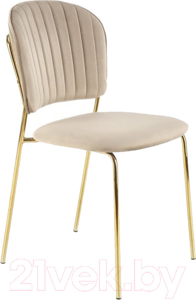 Изображение товара Стул Halmar K499 (бежевый/золото)
