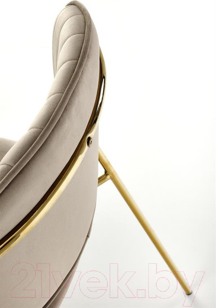 Изображение товара Стул Halmar K499 (бежевый/золото)