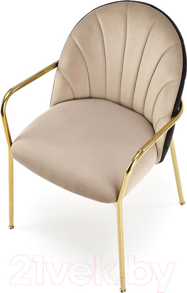 Изображение товара Стул Halmar K500 (бежевый/черный)