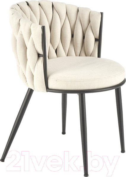 Изображение товара Стул Halmar K516 (светло-бежевый/черный)