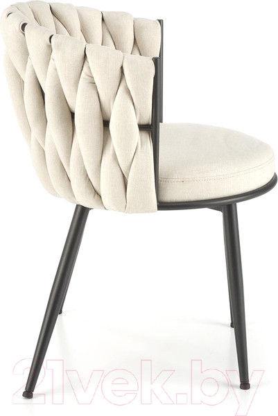 Изображение товара Стул Halmar K516 (светло-бежевый/черный)