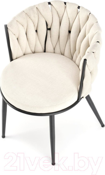 Изображение товара Стул Halmar K516 (светло-бежевый/черный)