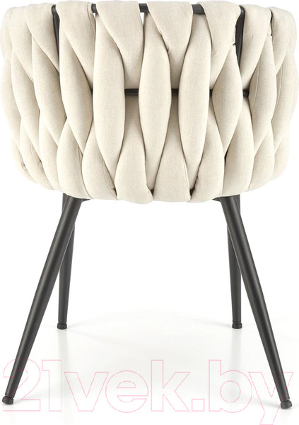 Изображение товара Стул Halmar K516 (светло-бежевый/черный)