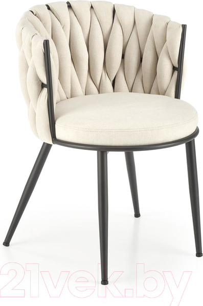 Изображение товара Стул Halmar K516 (светло-бежевый/черный)