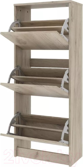 Изображение товара Тумба для обуви Stolline Лофт / 117.11 (дуб крафт серый)