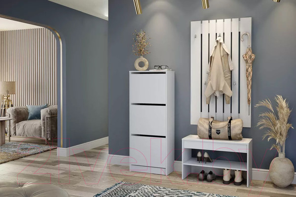 Изображение товара Вешалка для одежды Stolline Лофт / 117.15 (белый)