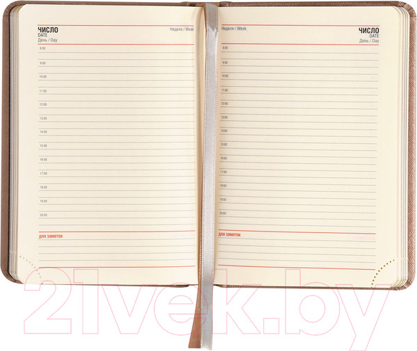 Изображение товара Ежедневник inФормат Фиеста / IFDN-FSTA6/Be (160л, бежевый)