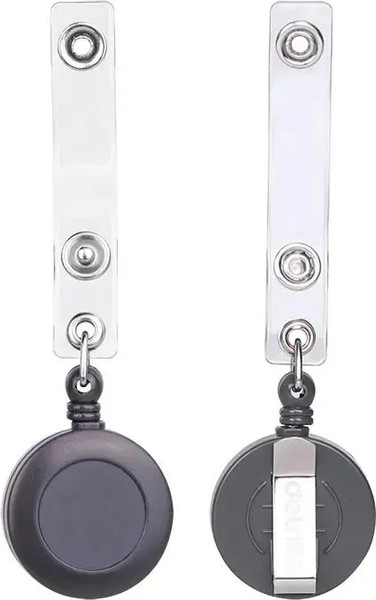 Изображение товара Держатель для бейджа Deli 8309 (серый)