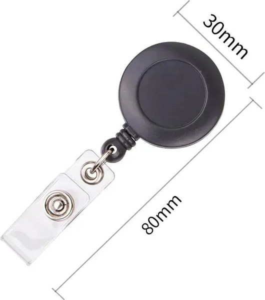 Изображение товара Держатель для бейджа Deli 8309 (серый)